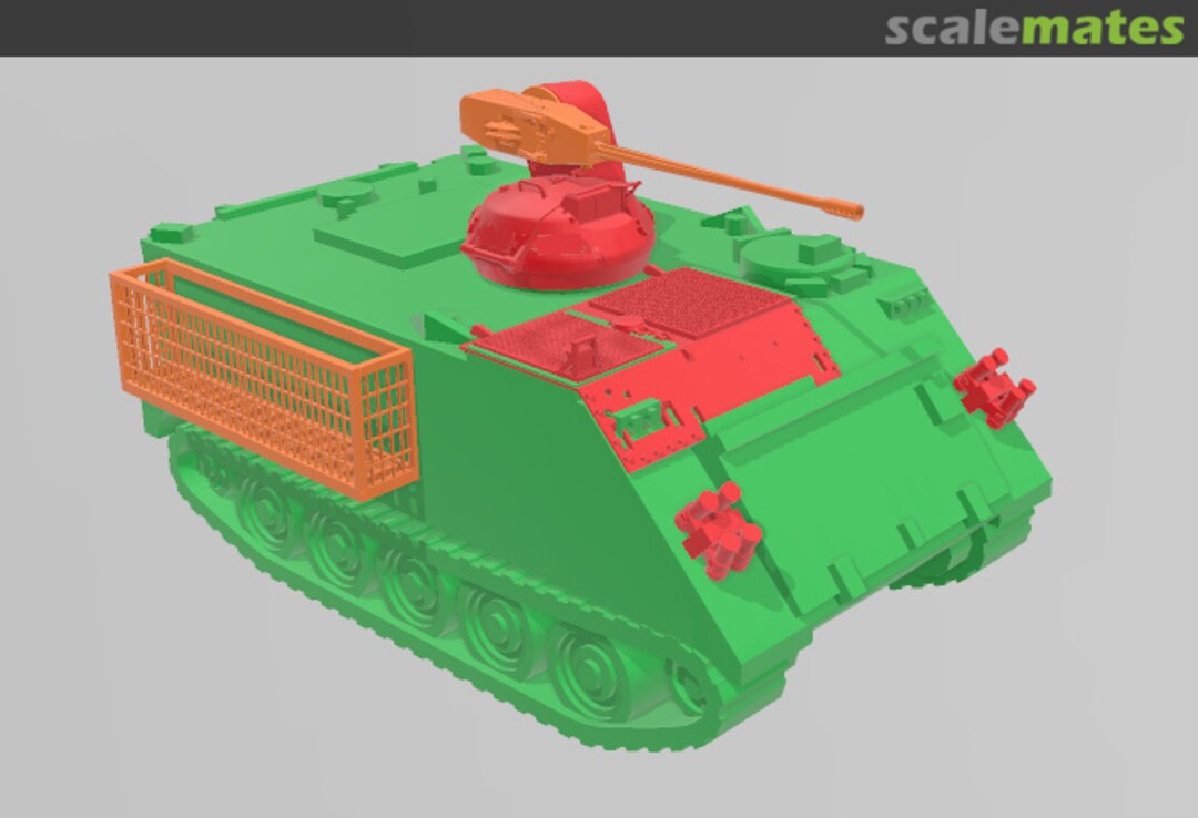 Boxart M113A2 ABL 25mm SMM003 Sylly's Mini Models