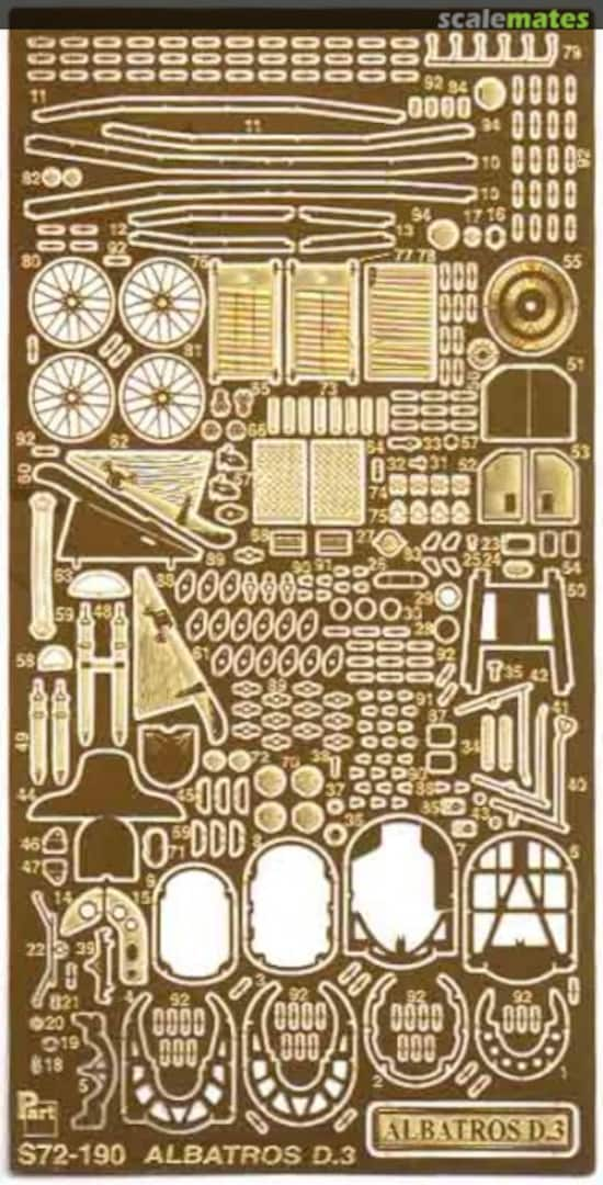 Boxart Albatros D.III S72-190 Part