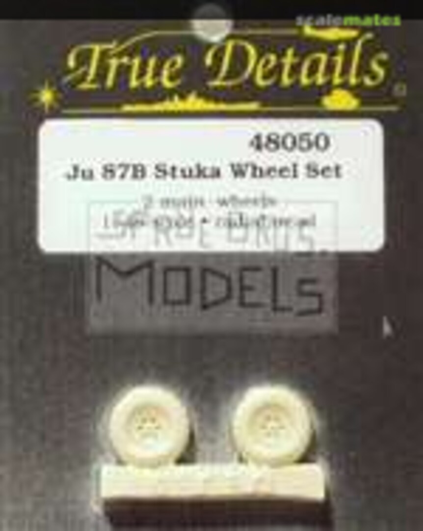 Boxart Ju 87 B stuka wheels 48050 True Details