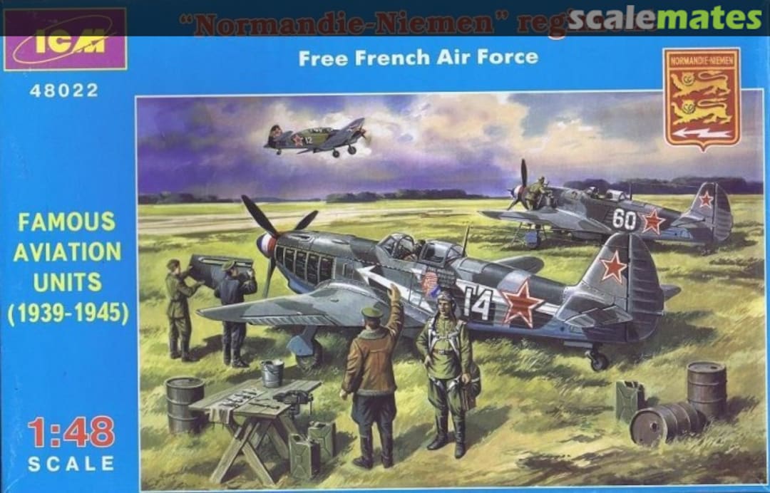 Boxart "Normandie Niemen" regiment - Free French Air Force 48022 ICM