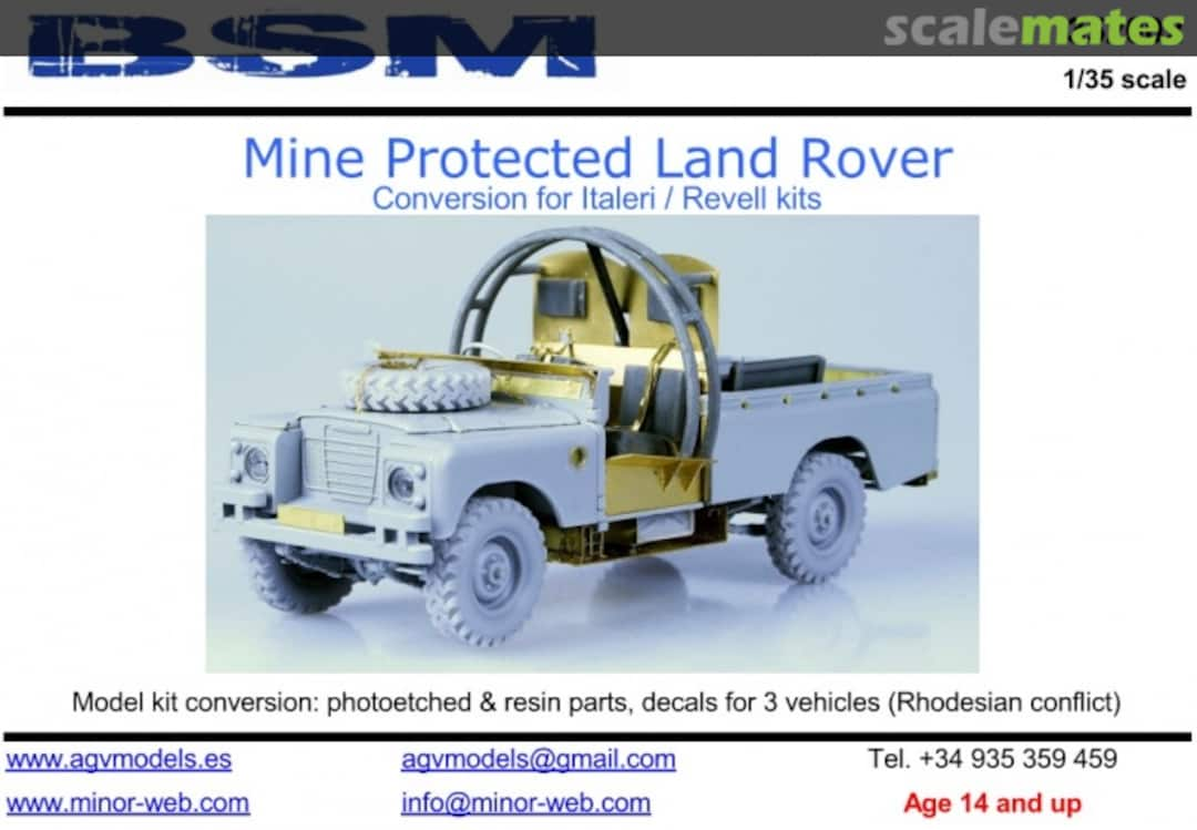 Boxart Mine Protected Land Rover 352002 BSM