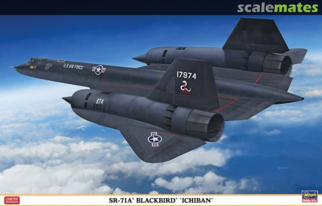 Boxart SR-71A Blackbird `Ichiban´ 01943 Hasegawa