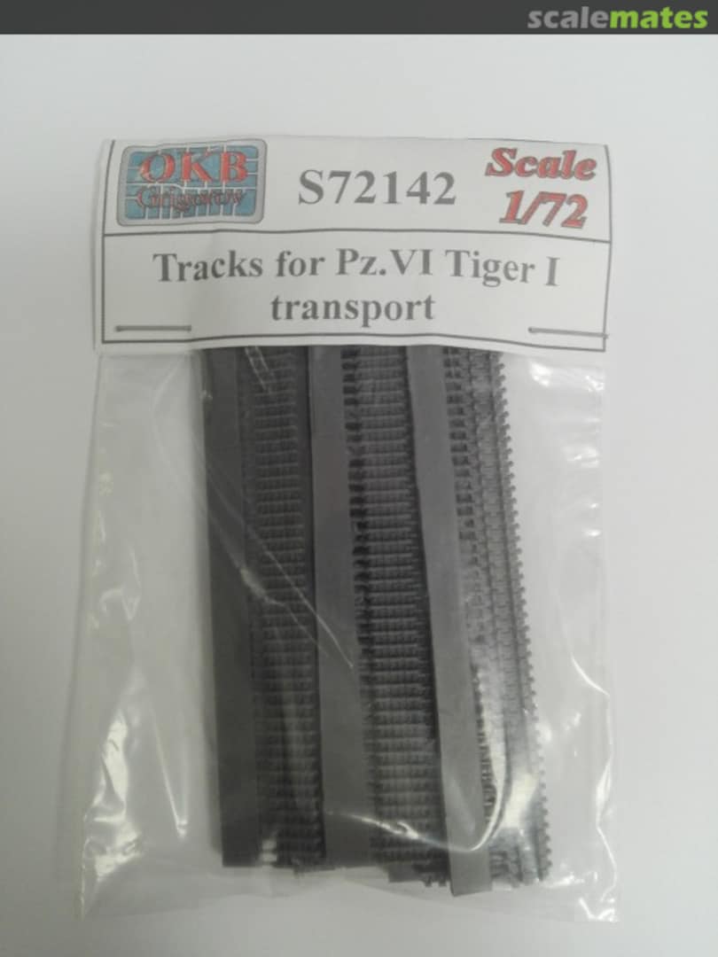 Boxart Tracks for Pz. VI Tiger I transport S72142 OKB Grigorov