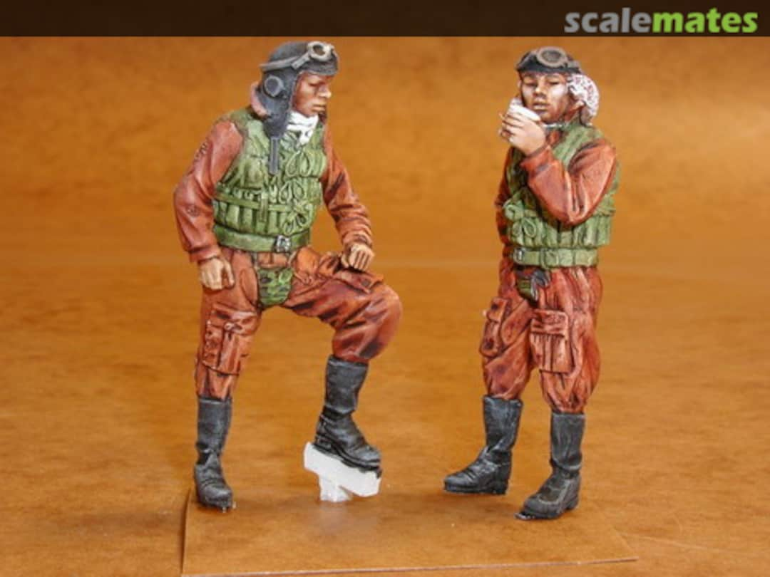 Boxart Japanese Navy pilots WWII (2 fig.) F32081 CMK