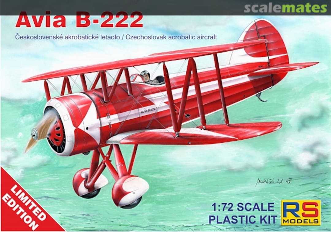 Boxart Avia B-222 94001 RS Models