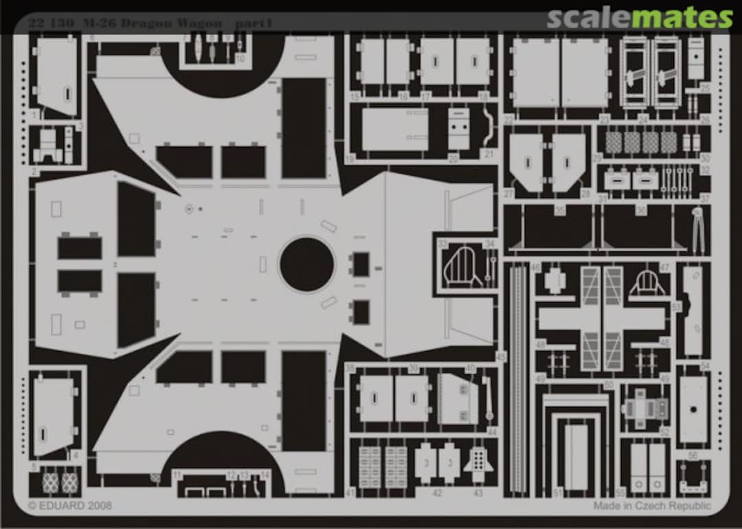 Boxart M-26 Dragon Wagon 22130 Eduard