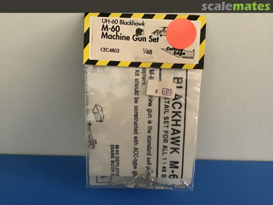 Boxart M60 Machine Gun Set CEC4803 Cutting Edge Modelworks