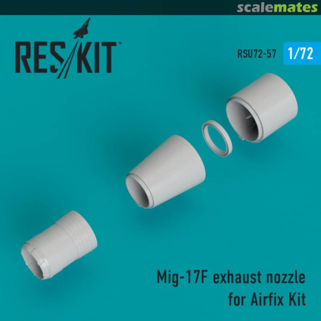 Boxart MiG-17F exhaust nozzle RSU72-0057 ResKit