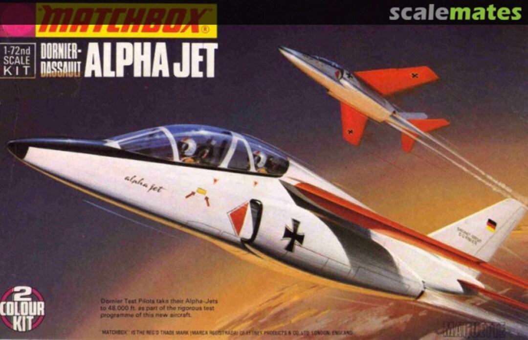 Boxart Dornier-Dassault Alpha Jet PK-5 Matchbox