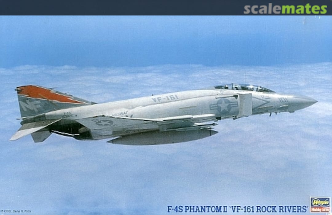 Boxart F-4S Phantom II `VF-161 Rock Rivers´ 07077 Hasegawa