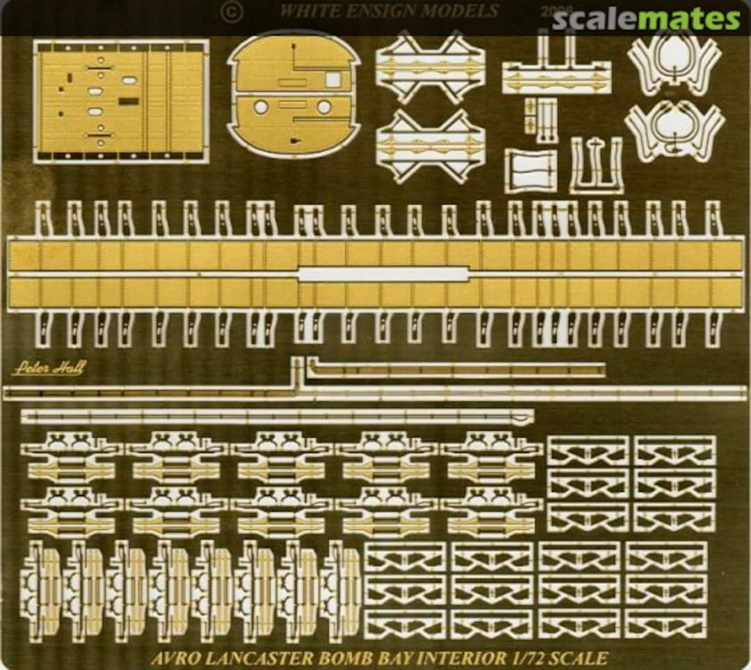 Boxart Avro Lancaster - PE Bomb Bay Interior PE 7228 White Ensign Models
