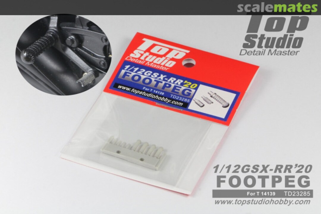 Boxart Suzuki GSX-RR '20 Footpeg TD23285 Top Studio