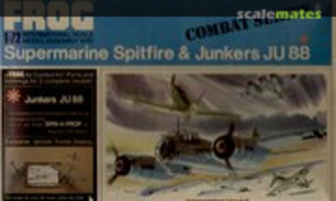 1:72 Supermarine Spitfire &amp; Junkers Ju 88 (FROG F521)