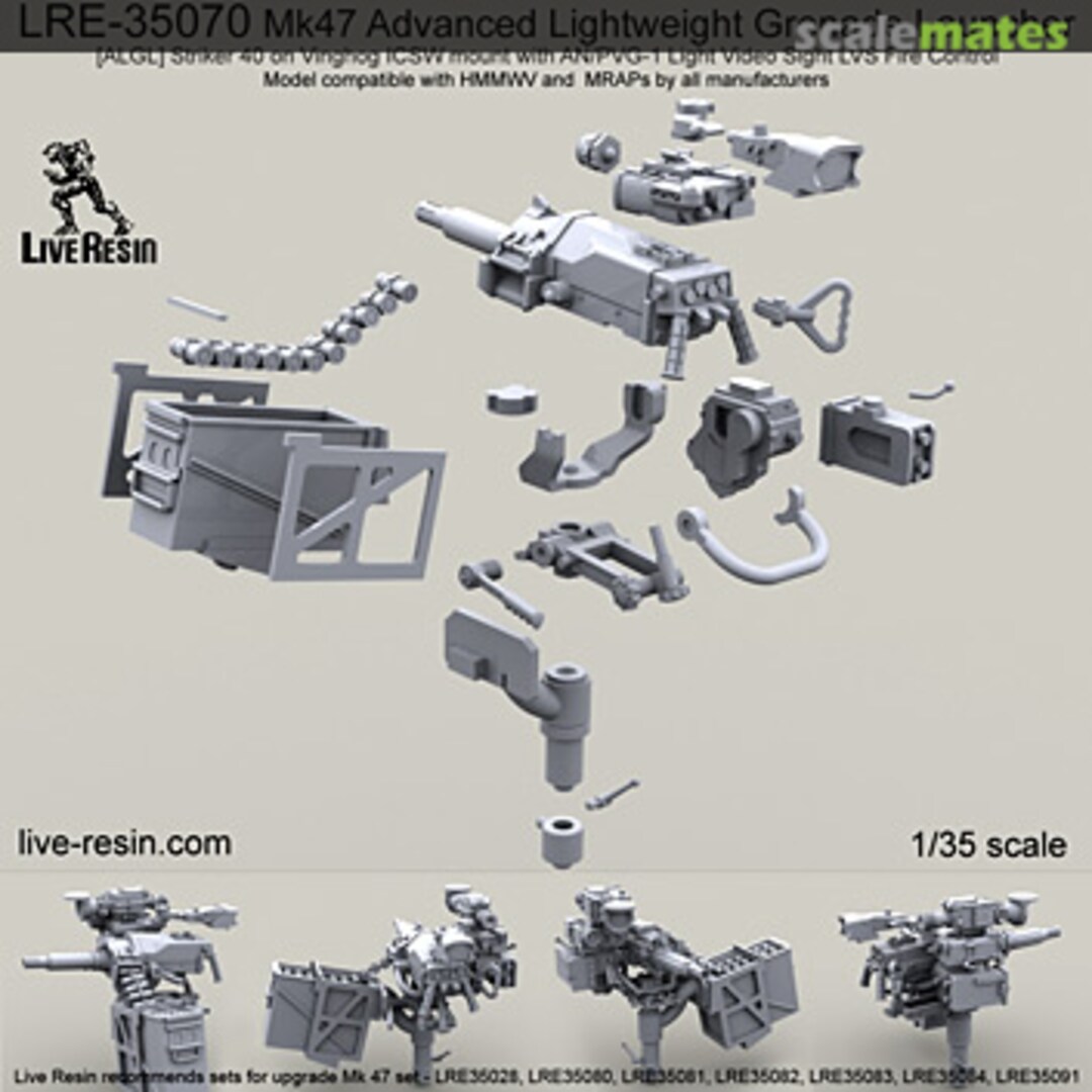 Boxart Mk47 Advanced Lightweight Grenade Launcher [ALGL] SET 2 LRE-35070 Live Resin