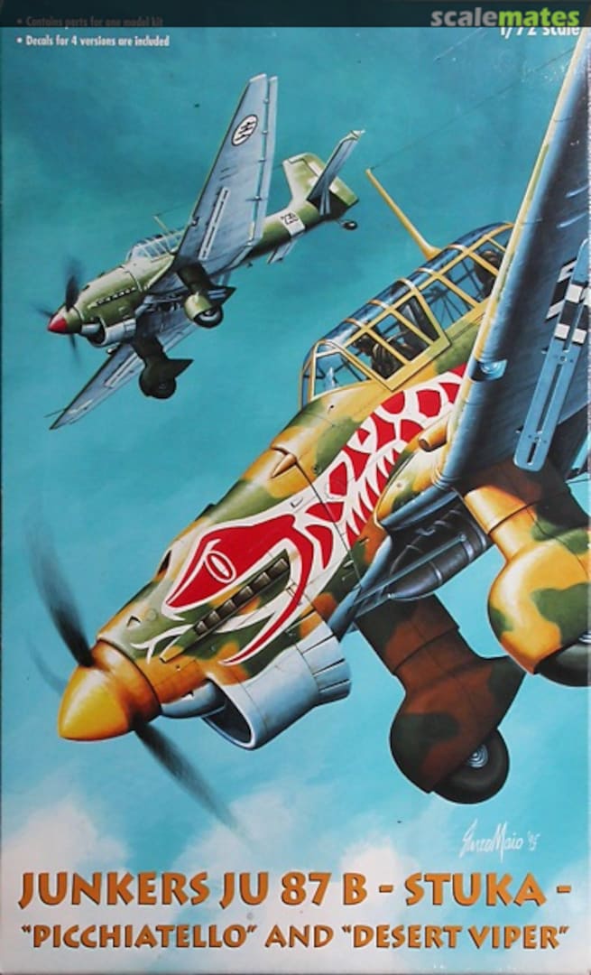 Boxart Junkers Ju 87 B - Stuka - 72101 Astrokit