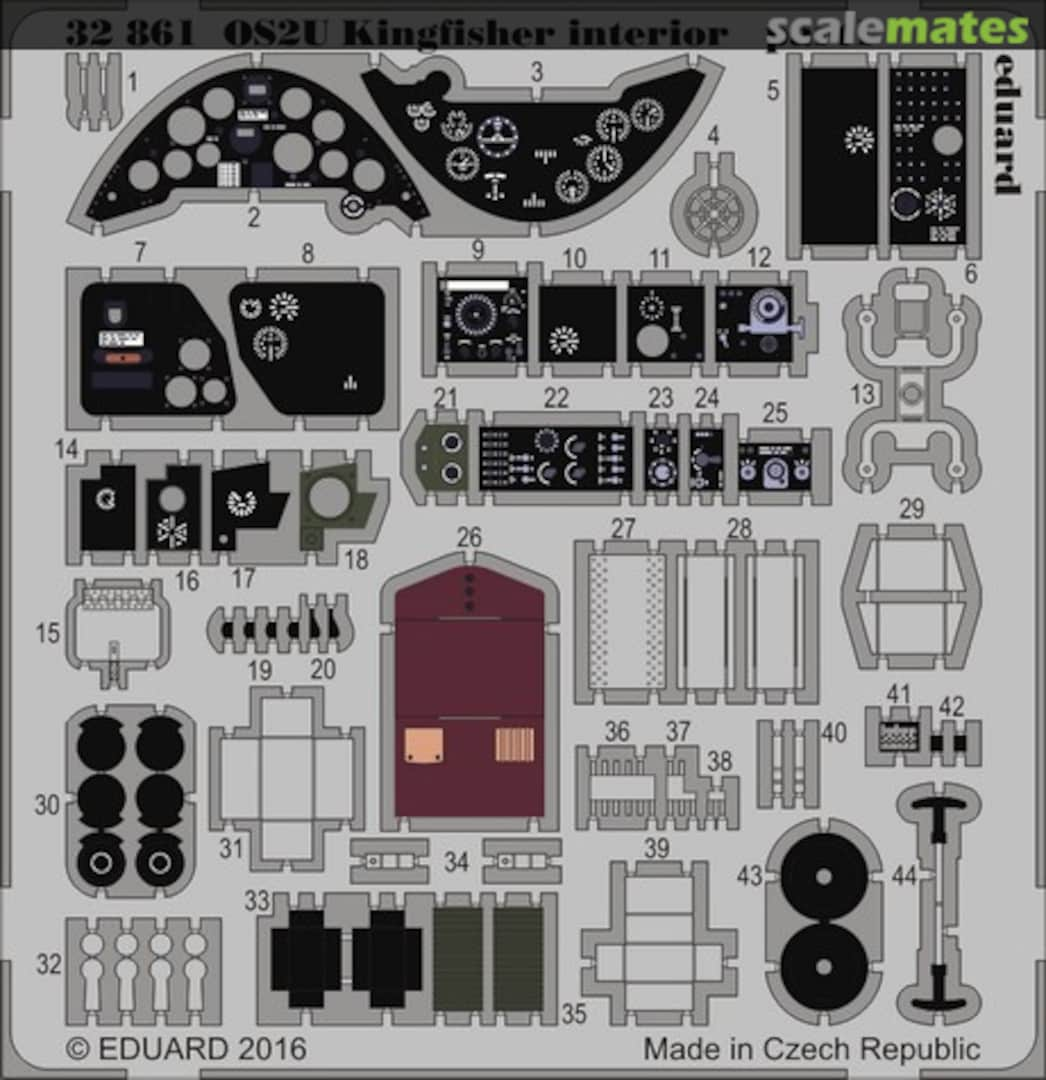 Boxart OS2U Kingfisher interior 32861 Eduard