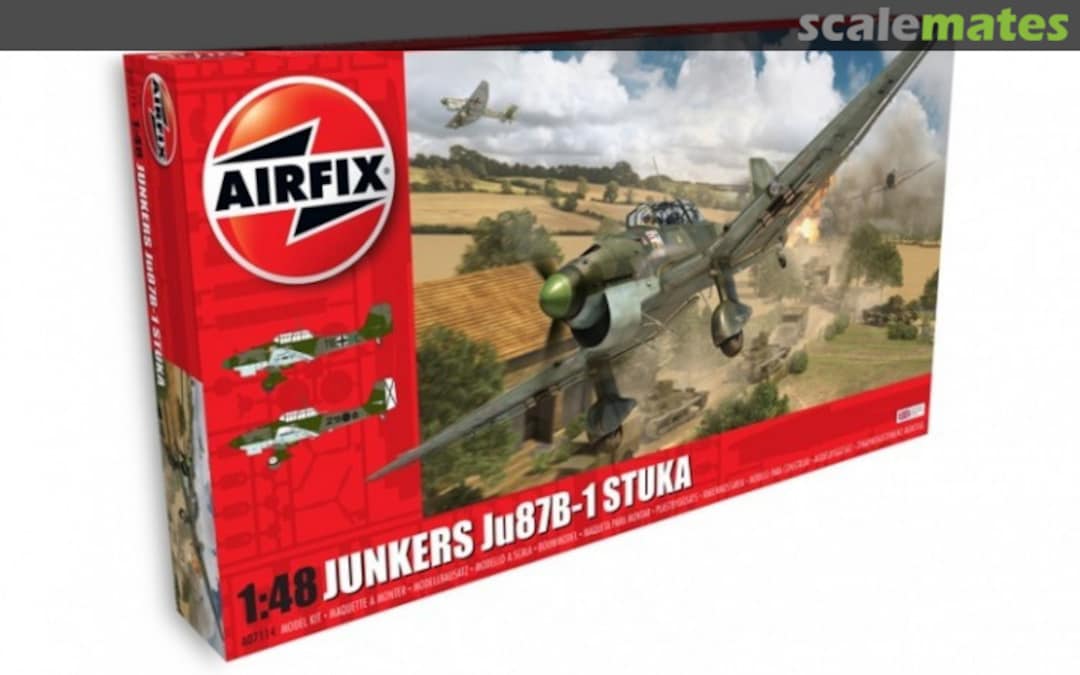 Boxart Junkers Ju87B-1 Stuka A07114A Airfix