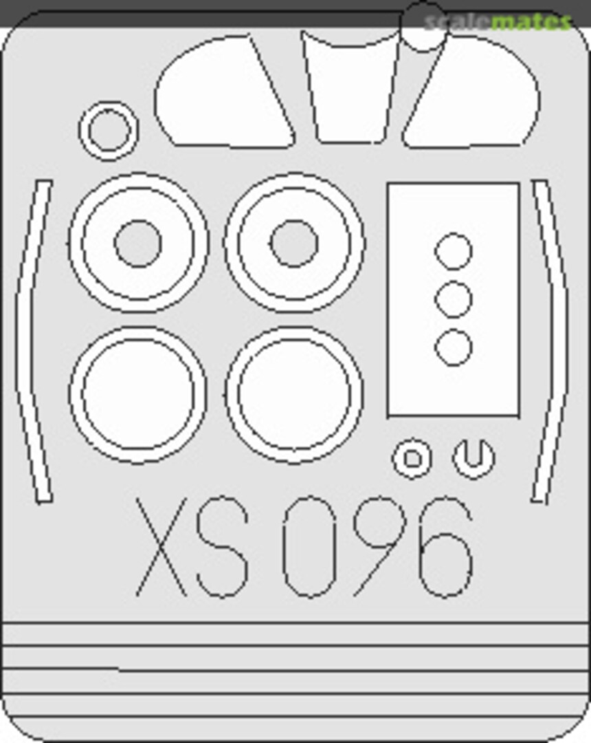 Boxart P-51D Mustang XS096 Eduard