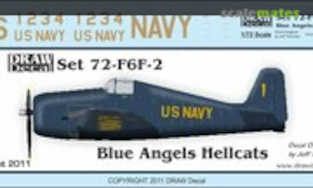 1:72 Grumman F6F Hellcat (Draw Decal 72-F6F-2)