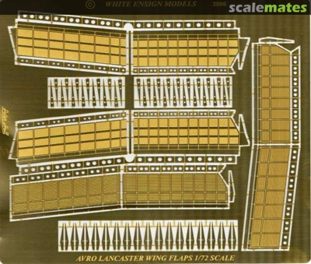 Boxart Avro Lancaster - PE Wing Flaps PE 7229 White Ensign Models