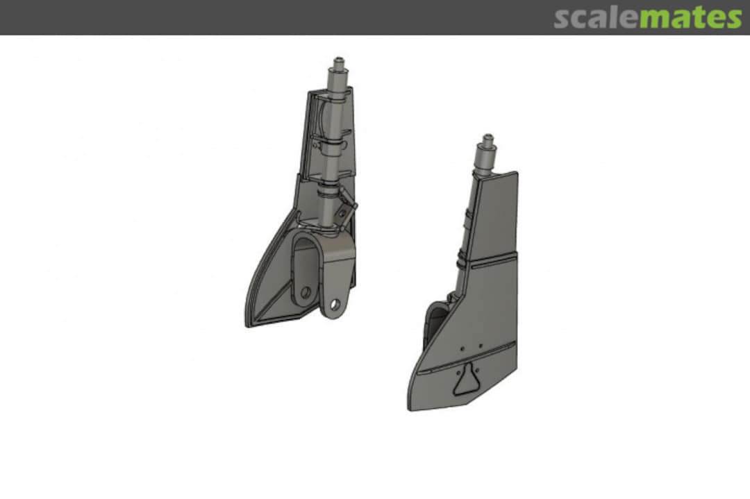 Boxart Macchi Folgore undercarriage AHL48079 Airone Hobby