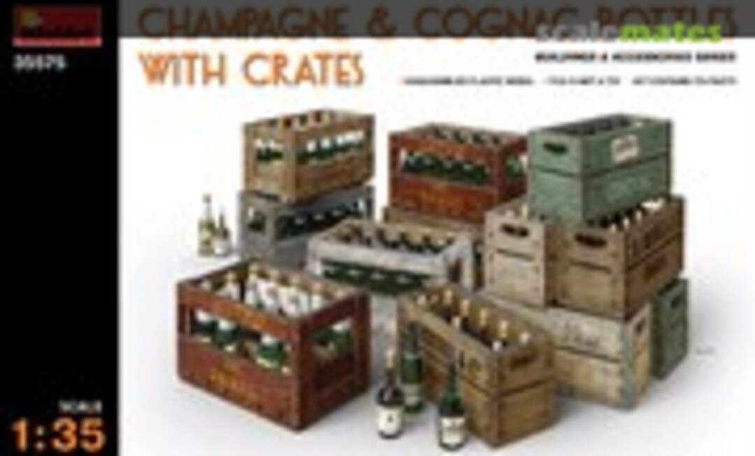 1:35 Champagne &amp; Cognac Bottles (MiniArt 35575)