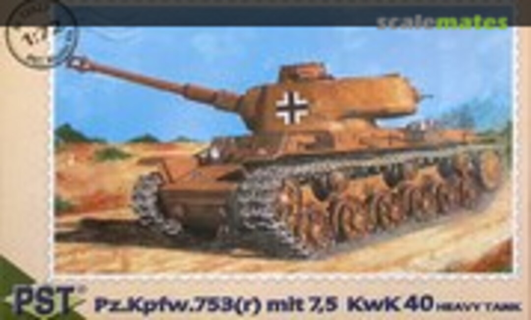 1:72 Pz.Kpfw.753(r) mit 7,5 KwK 40 (PST 72027)