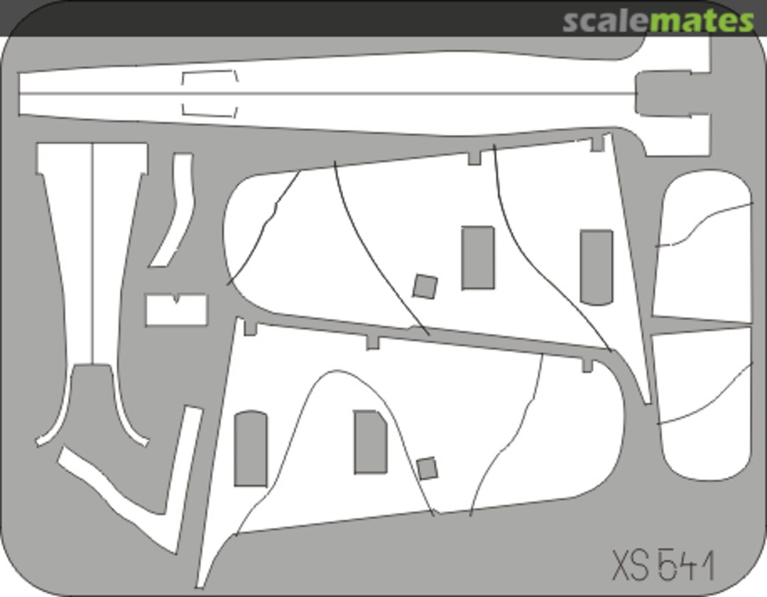 Boxart Fw-190 A/F Camouflage Scheme XS541 Eduard