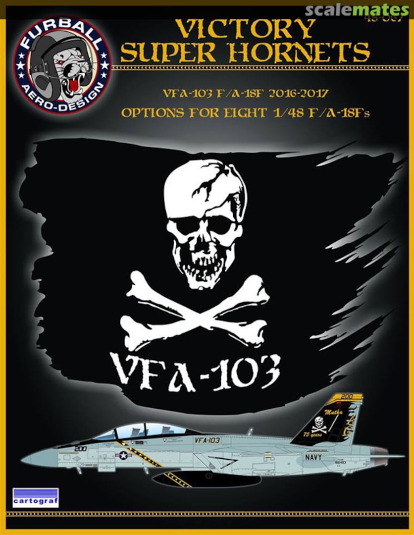 Boxart Victory Super Hornets 48-067 Furball Aero-Design