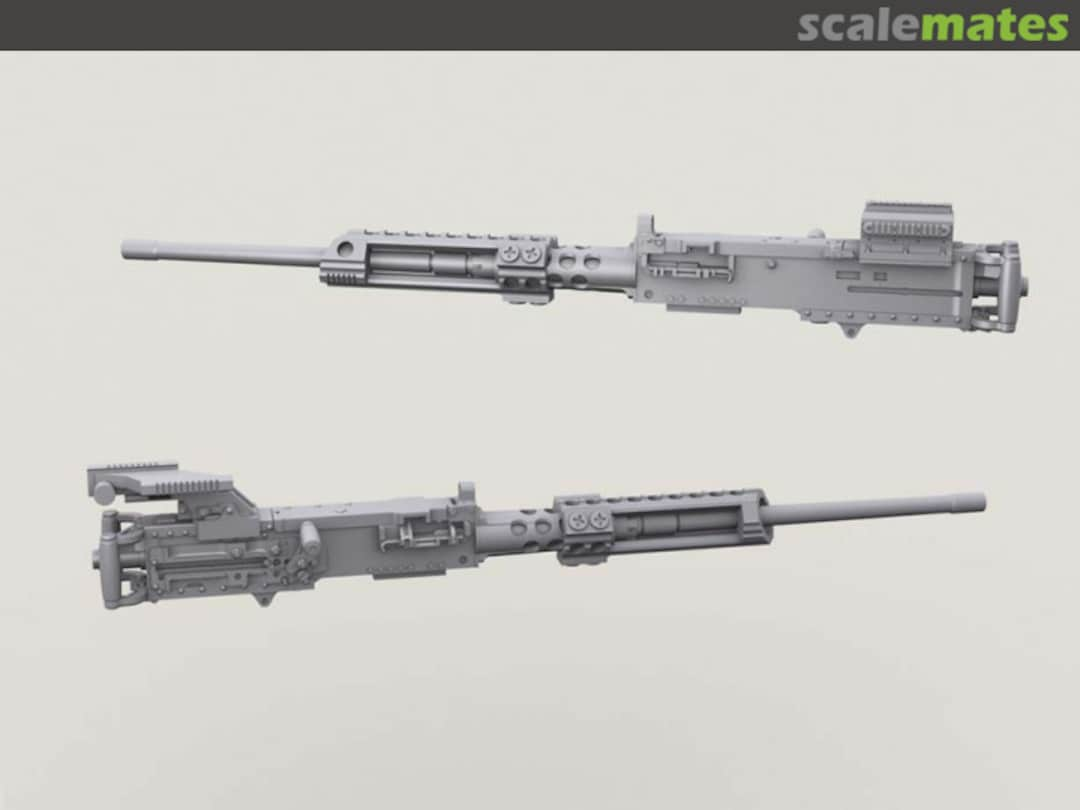 Boxart M2 HMG Body w/Surefire & Sight Mounts Replacement Set LF3D041 Legend Productions