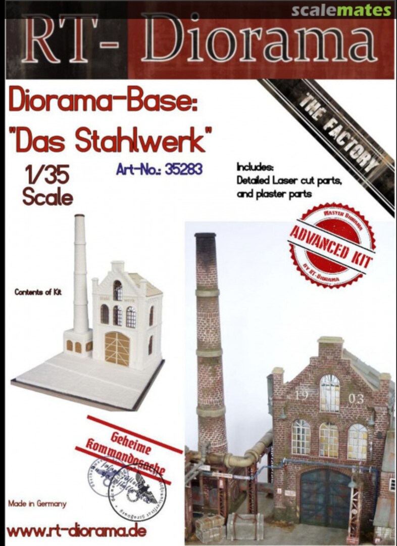 Boxart Diorama-Base: 'Das Stahlwerk' 35283 RT-Diorama