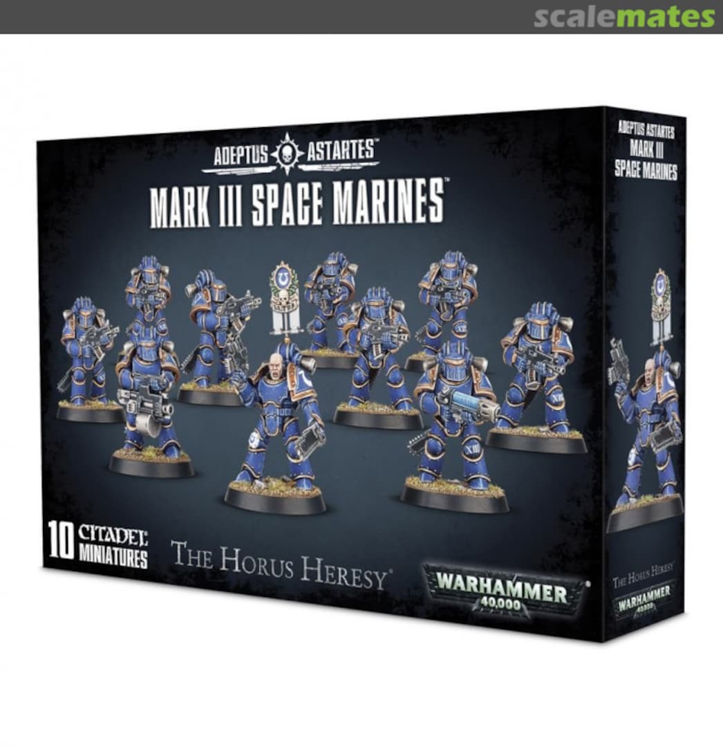 Boxart Mark III Space Marines 01-05 Games Workshop