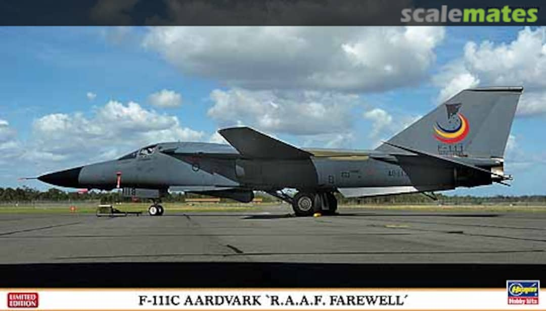 Boxart F-111C Aardvark 'R.A.A.F. Farewell' 01948 Hasegawa