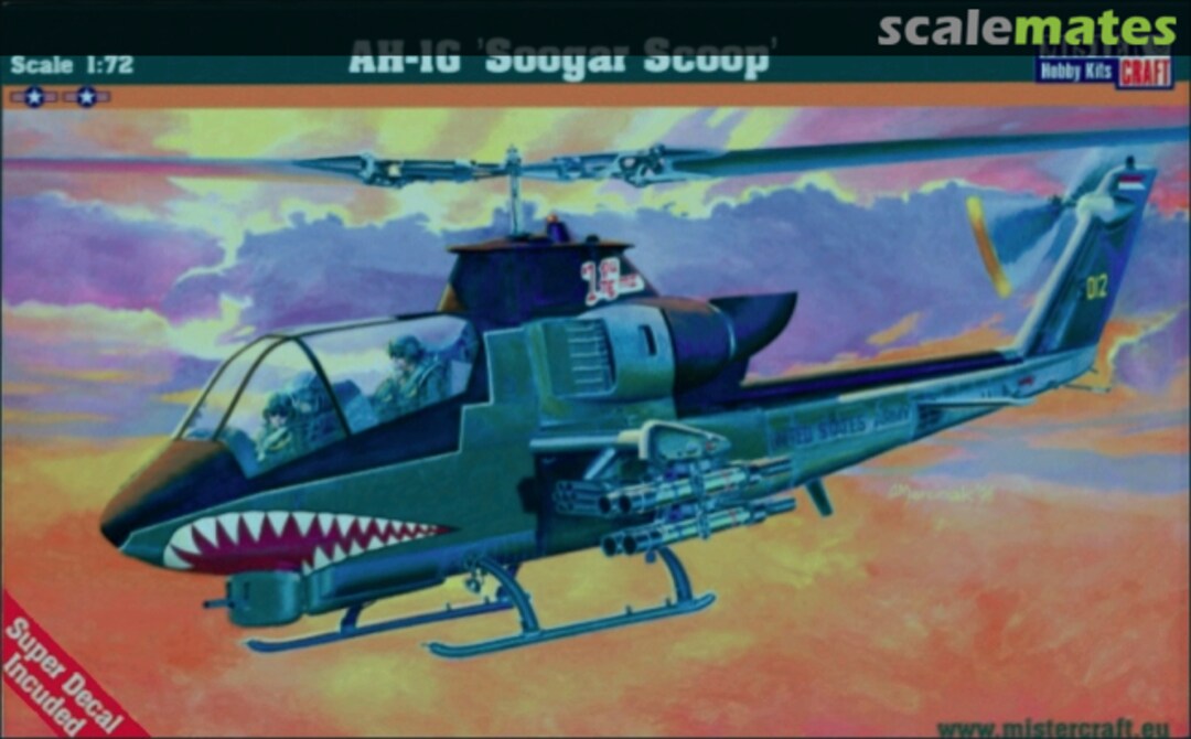 Boxart AH-1G 'Soogar Scoop' B-33 MisterCraft