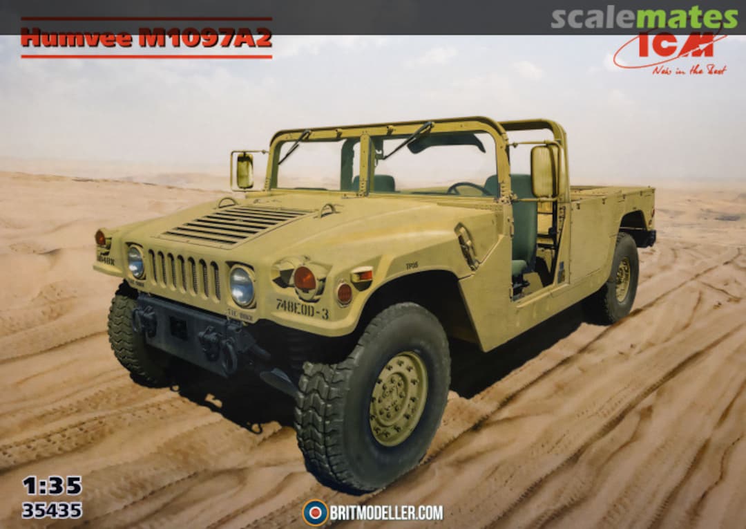 Boxart Humvee M1097A2 35435 ICM