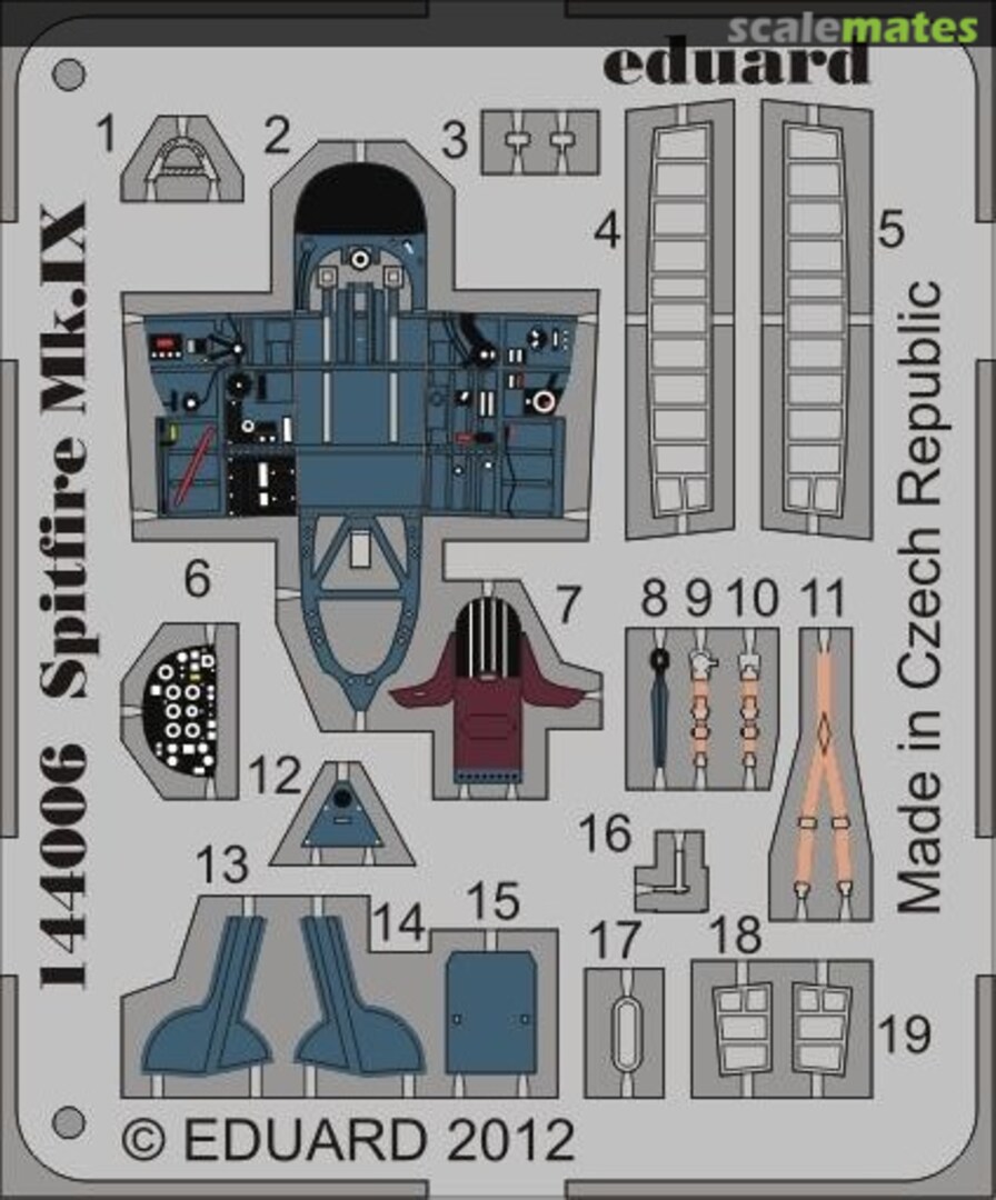 Boxart Spitfire Mk.IX 144006 Eduard