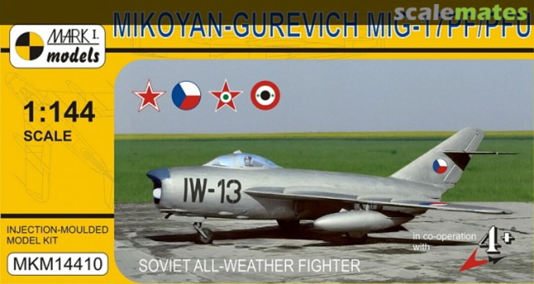 Boxart Mikoyan-Gurevich MiG-17PF/PFU MKM14410 Mark I Models