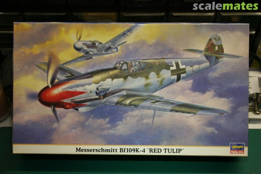 Boxart Messerschmitt Bf109K-4 `Red Tulip´ 09417 Hasegawa