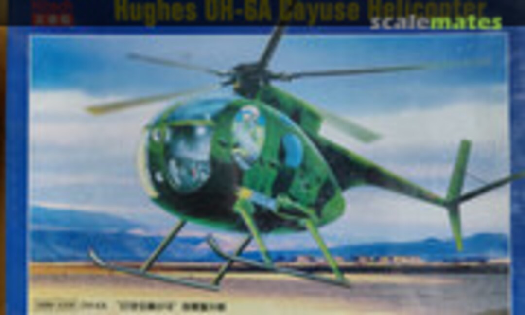 1:32 Hughes OH-6A Cayuse Helicopter (Kitech 08M-3006)