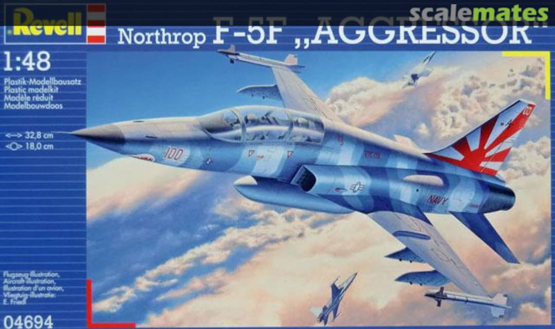 Boxart Northrop F-5F "Aggressor" 04694 Revell