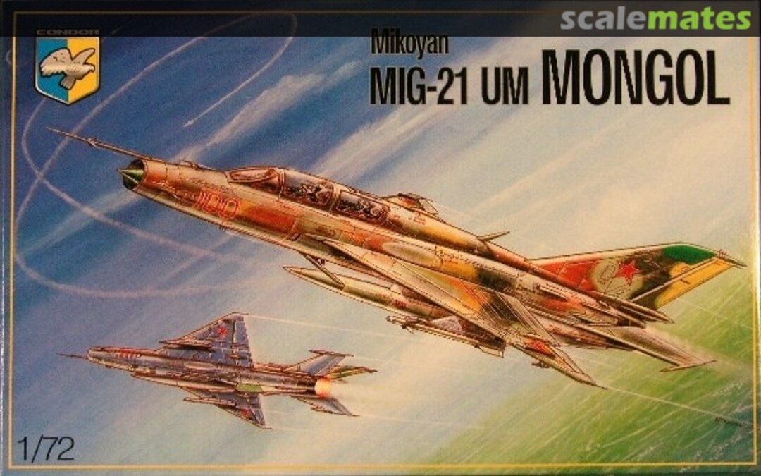 Boxart MIG-21UM MONGOL 72007 Condor