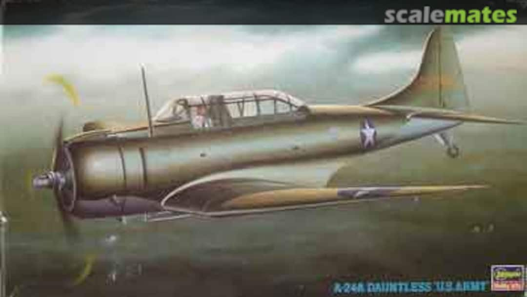 Boxart A-24A Dauntless 09179 Hasegawa