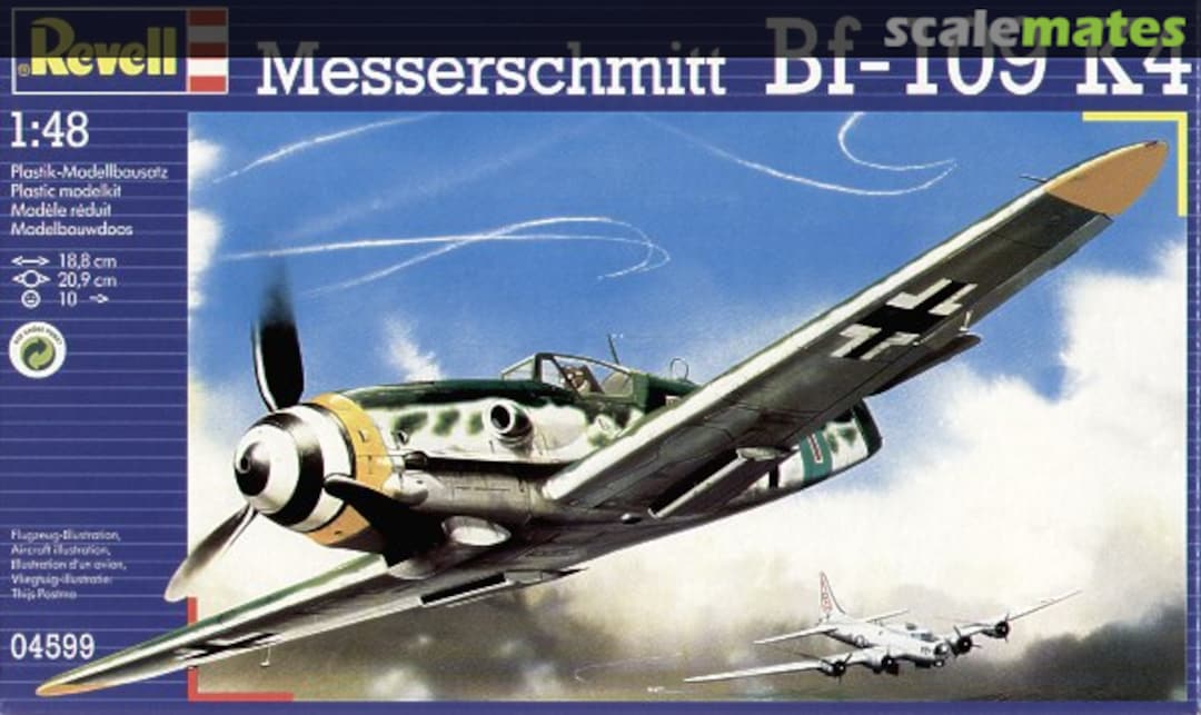 Boxart Messerschmitt Bf-109 K4 04599 Revell