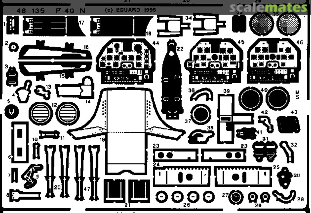 Boxart P-40N 48135 Eduard