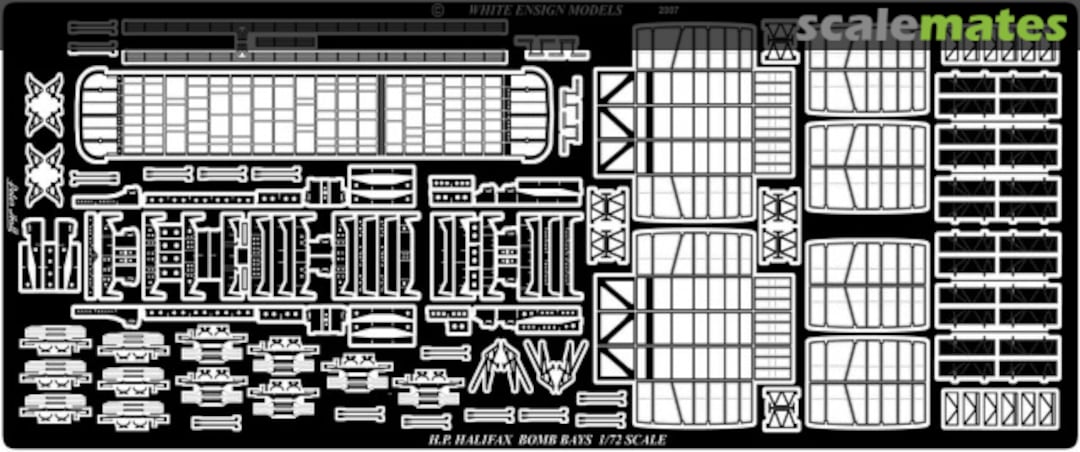 Boxart Handley Page Halifax - PE Bomb Bay Details 7246 White Ensign Models