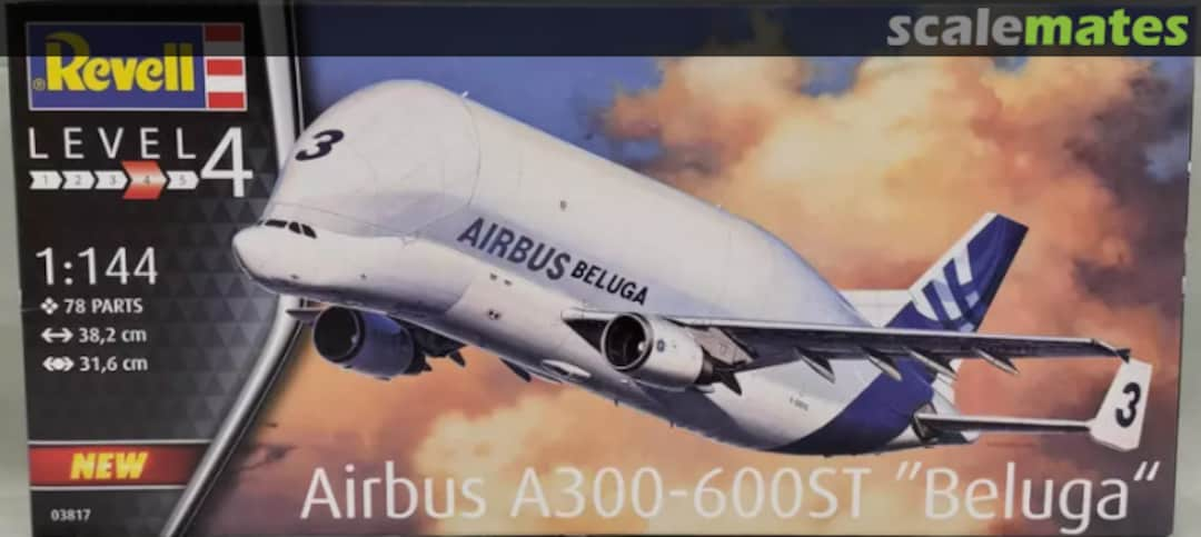 Boxart Airbus A300-600ST “Beluga” 03817 Revell