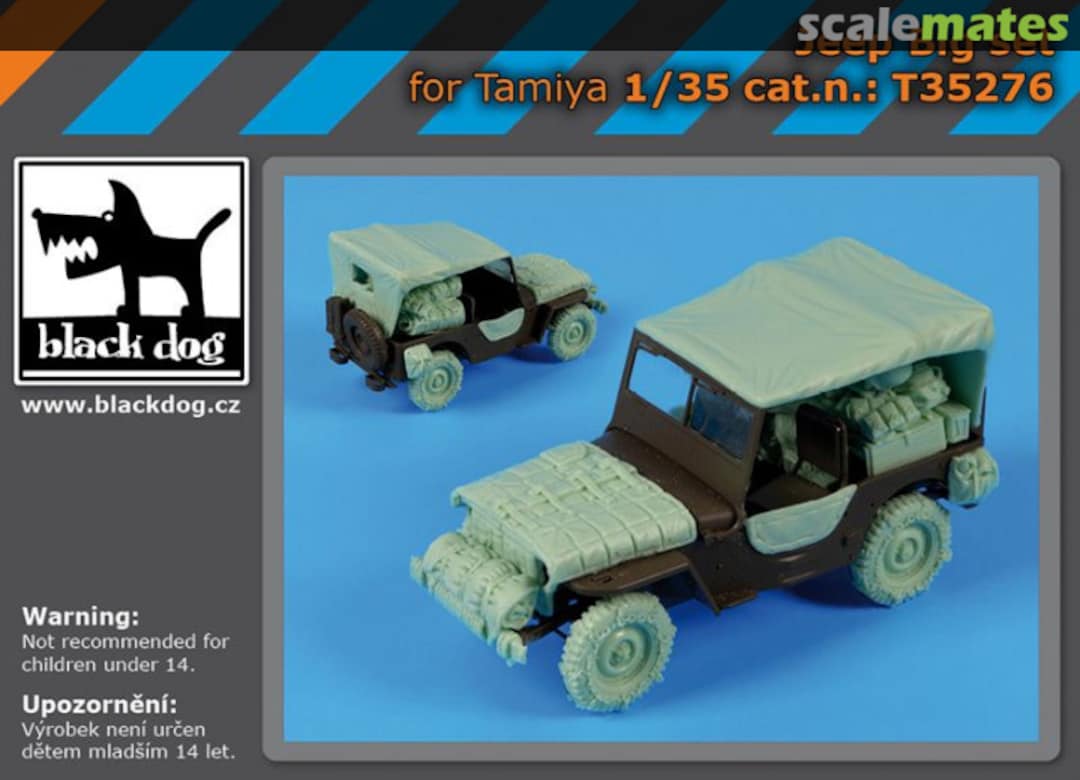 Boxart Jeep big set T35276 Black Dog