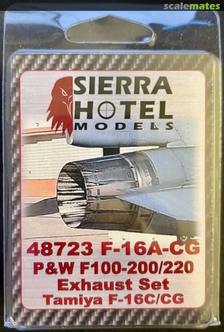 Boxart F-16A-CG P&W F100-200/220 Exhaust Set 48723 Sierra Hotel Models