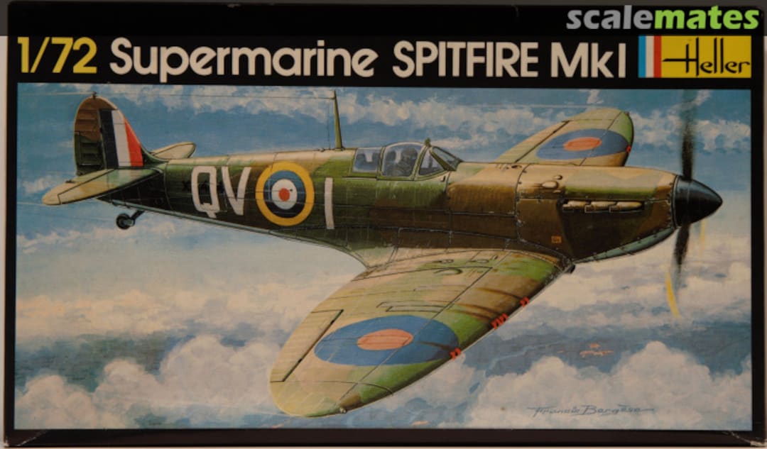 Boxart Supermarine Spitfire Mk I 280 Heller