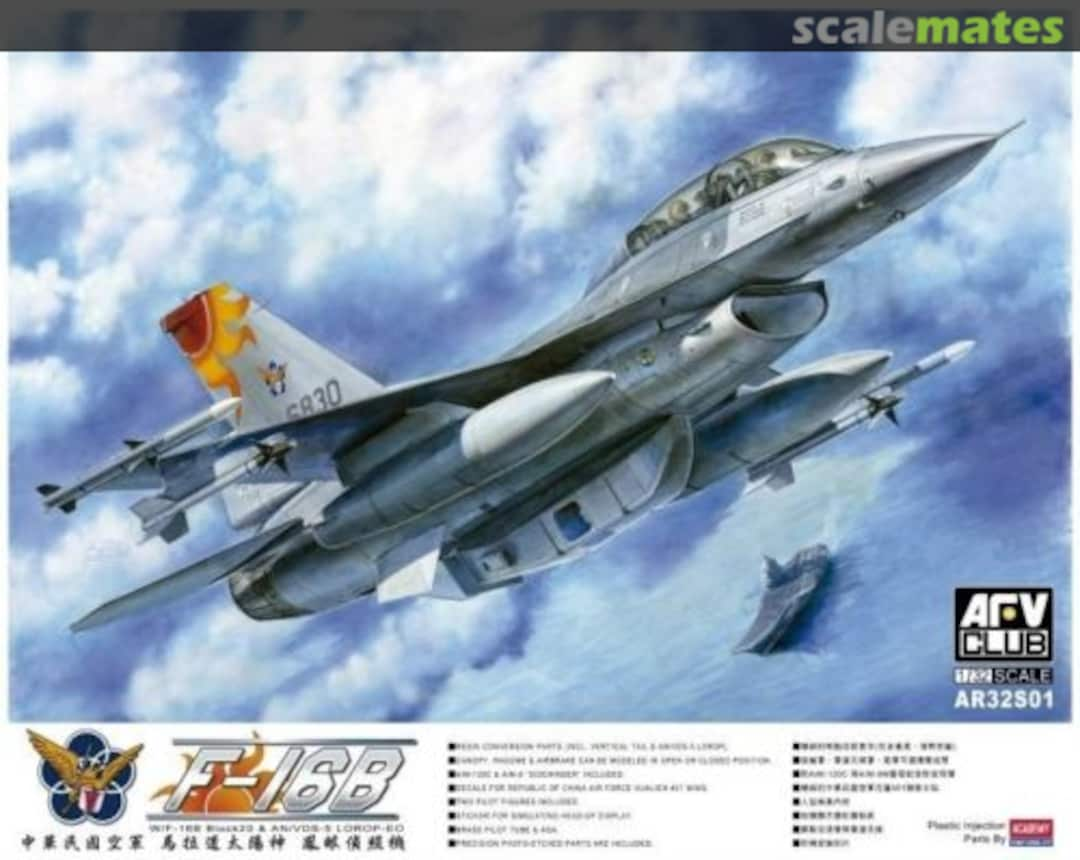 Boxart F-16B Block 20 AR32S01 AFV Club